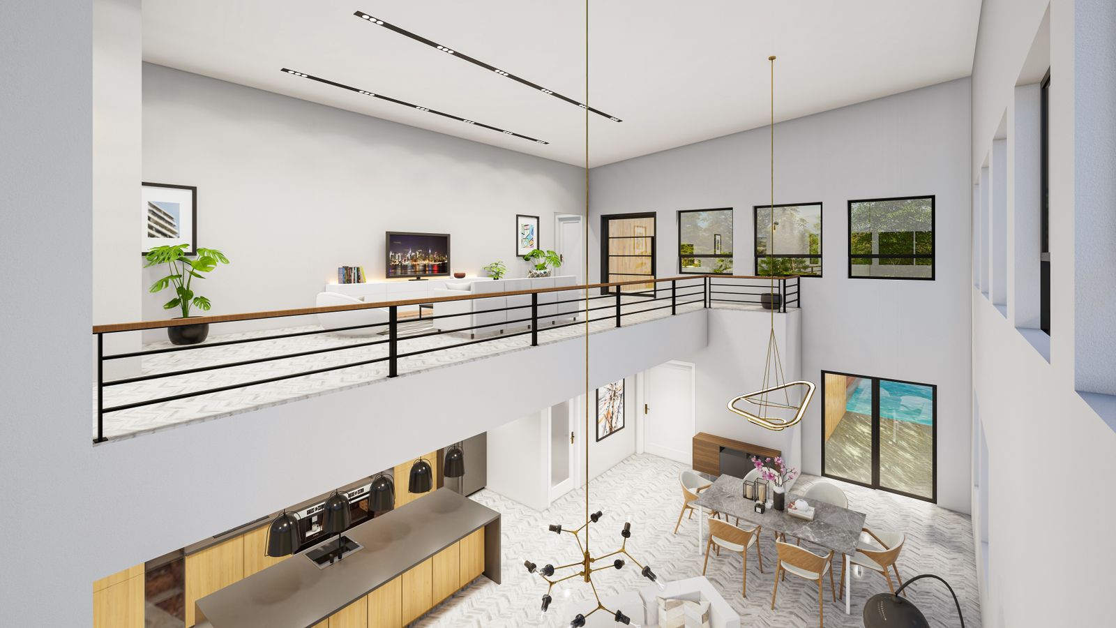 Contemporary Bangalore home interior designed by Ace Ornate